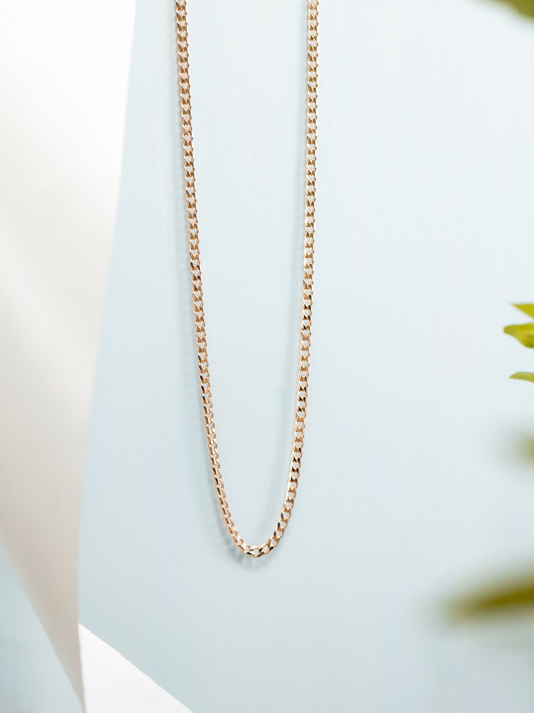 

Zavya Sterling Silver Rose Gold-Plated Chain