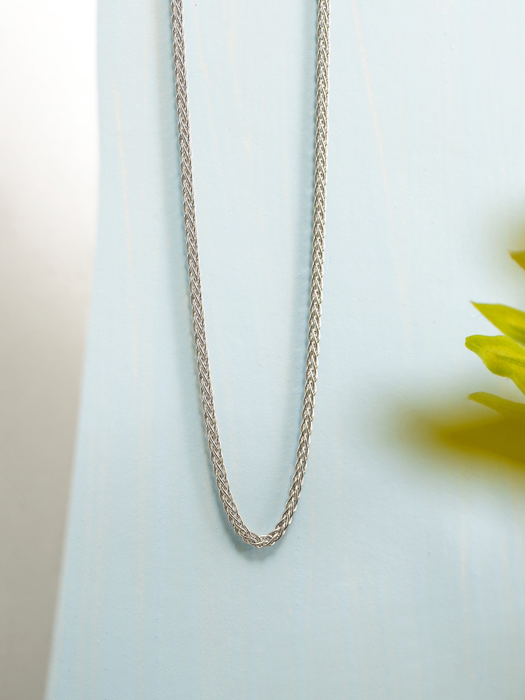 

Zavya Sterling Silver Rhodium-Plated Chain