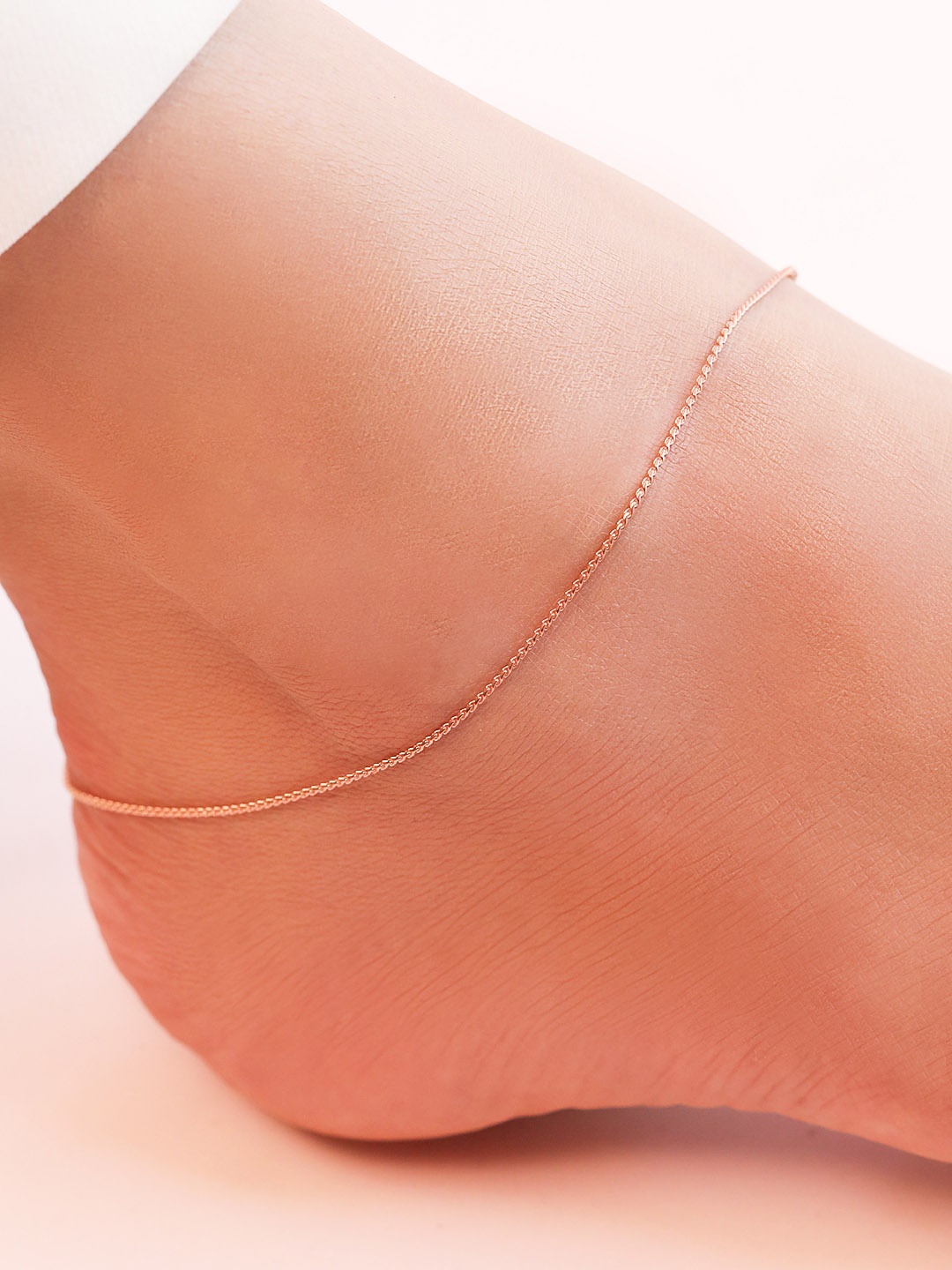 

Zavya Rose Gold-Plated 925 Sterling Silver Anklet