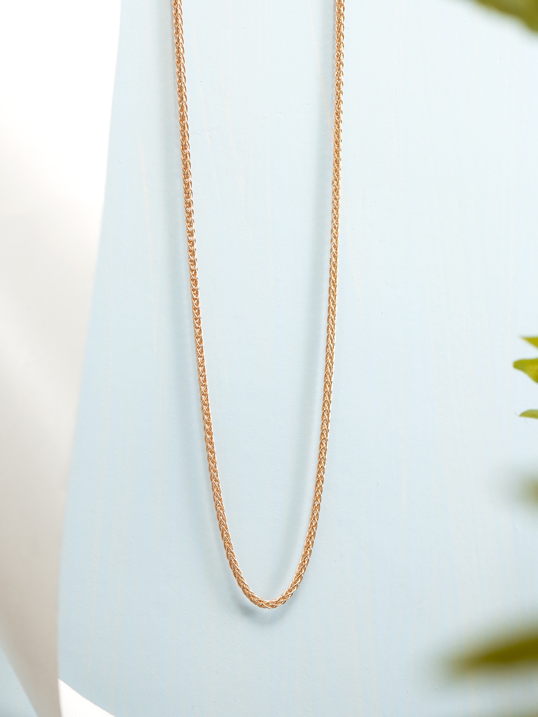 

Zavya Sterling Silver Rose Gold-Plated Chain