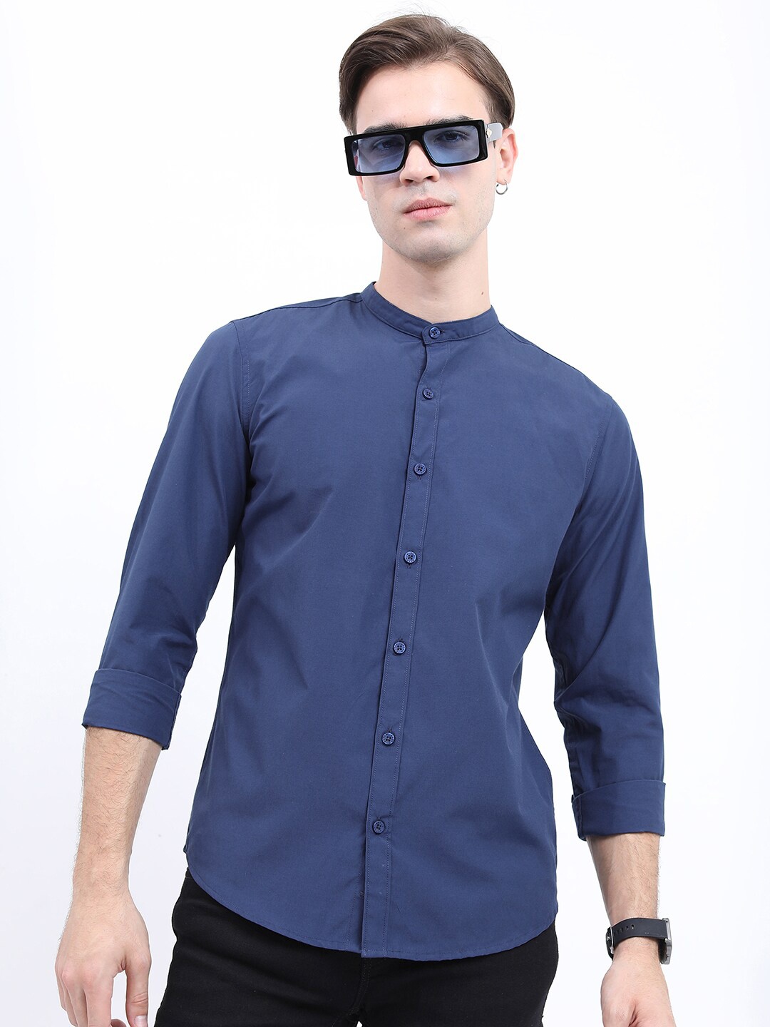 

KETCH Men Slim Fit Casual Shirt, Blue
