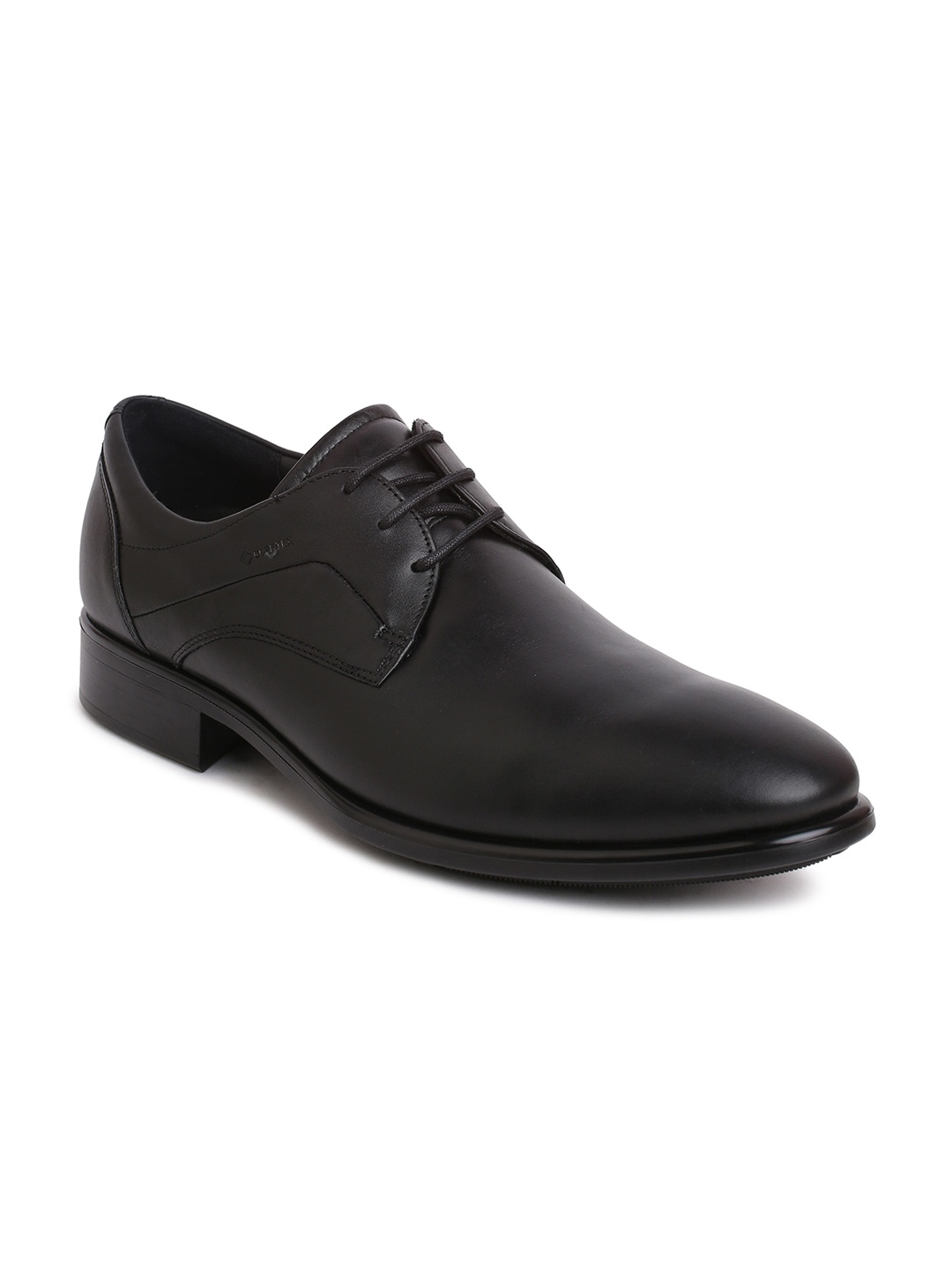 

ECCO Mens Citytray Black Leather Regular Formal Shoes
