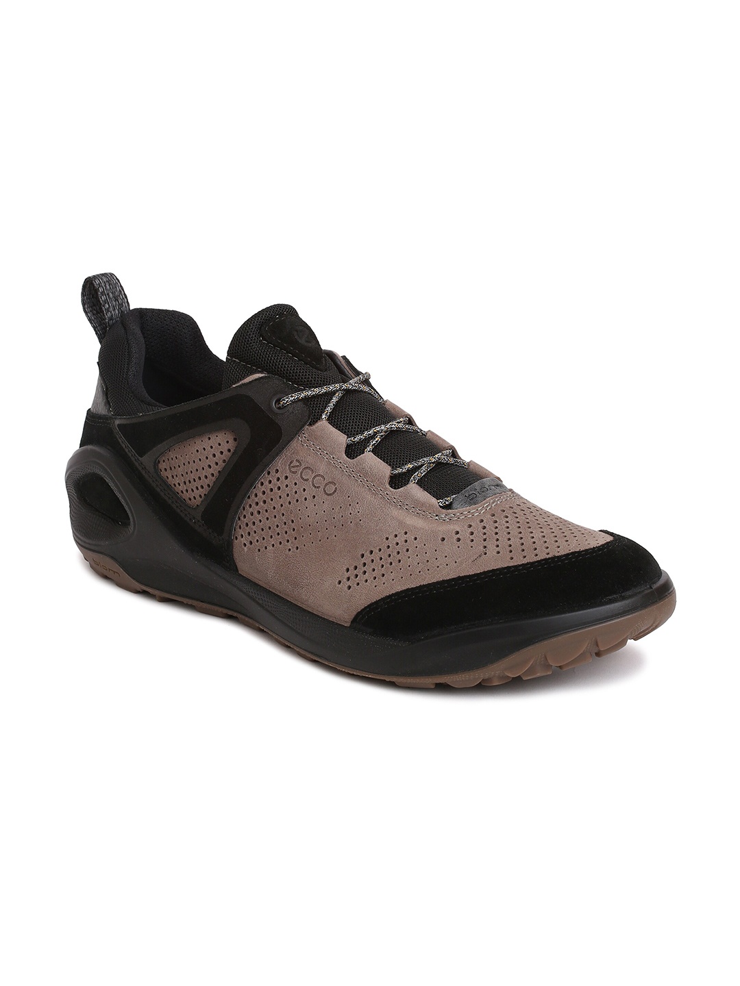 

ECCO Men Lace-Ups Golf Non-Marking Sports Shoes, Brown