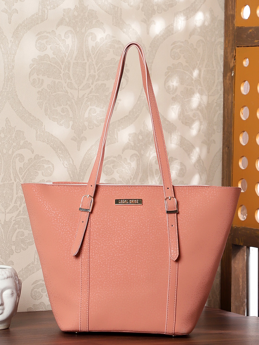 LEGAL BRIBE PU Shopper Handheld Bag, Pink