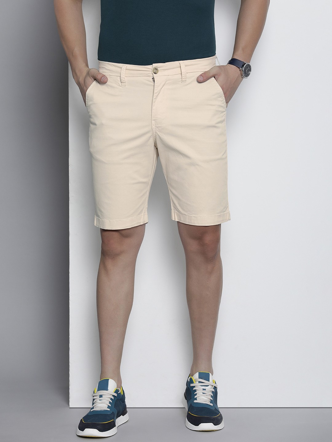 

Nautica Men Denim Shorts, Beige