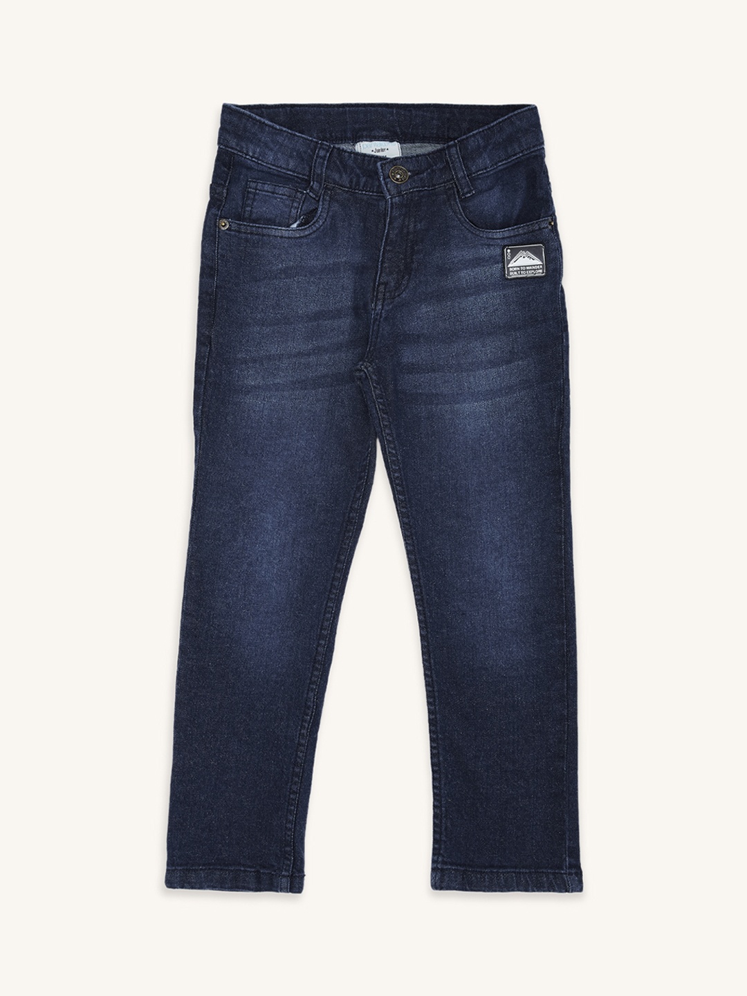 

Pantaloons Junior Boys Light Fade Regular Fit Jeans, Blue