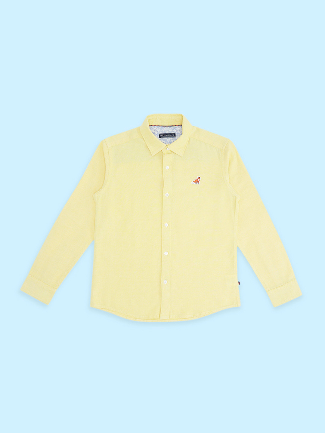 

Pantaloons Junior Boys Cotton Casual Shirt, Yellow