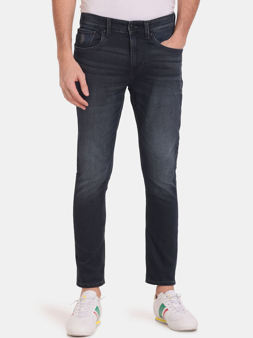 

U.S. Polo Assn. Denim Co. Men Light Fade Jeans, Black