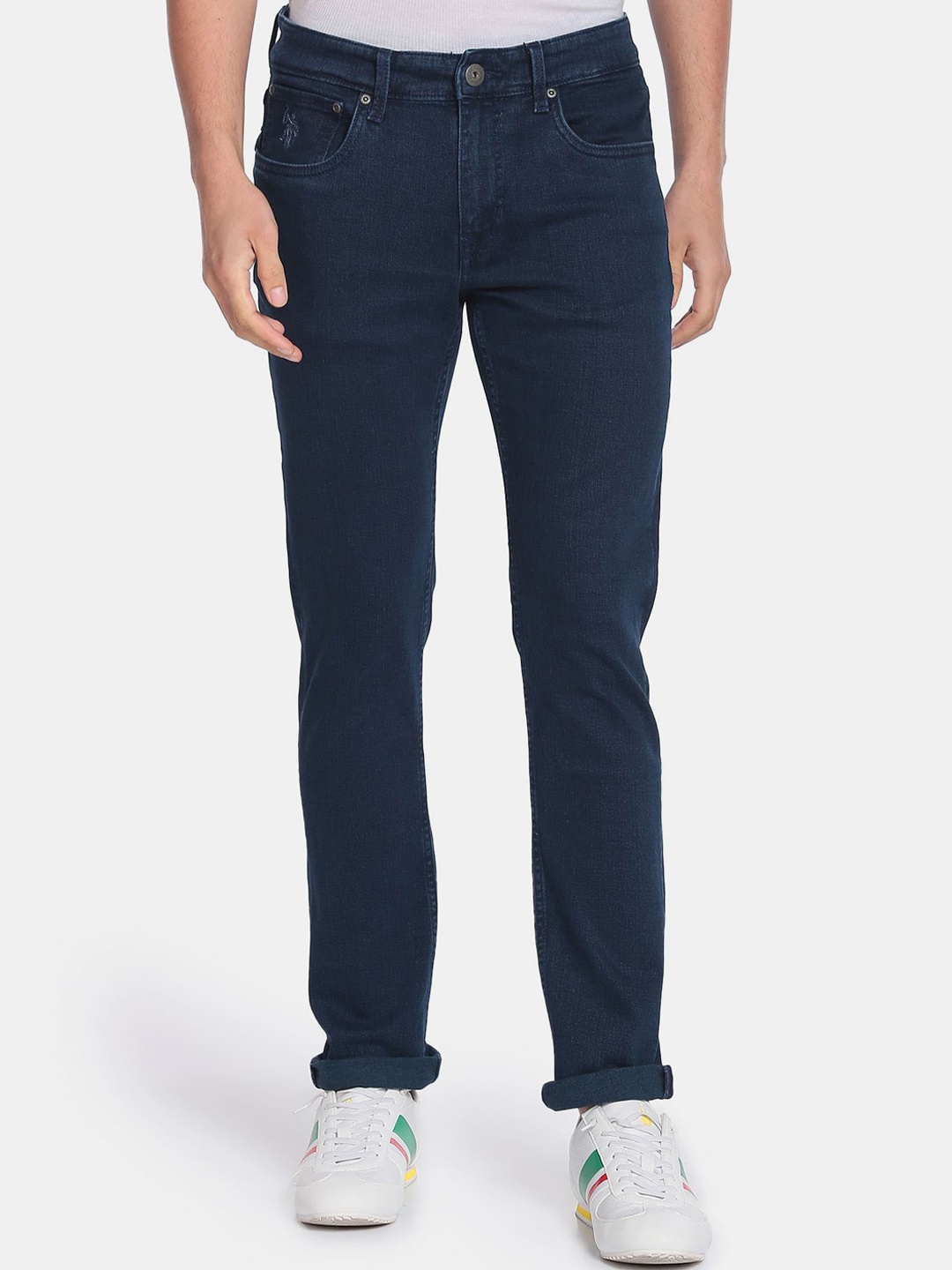 

U.S. Polo Assn. Denim Co. Men Slim Fit Jeans, Blue