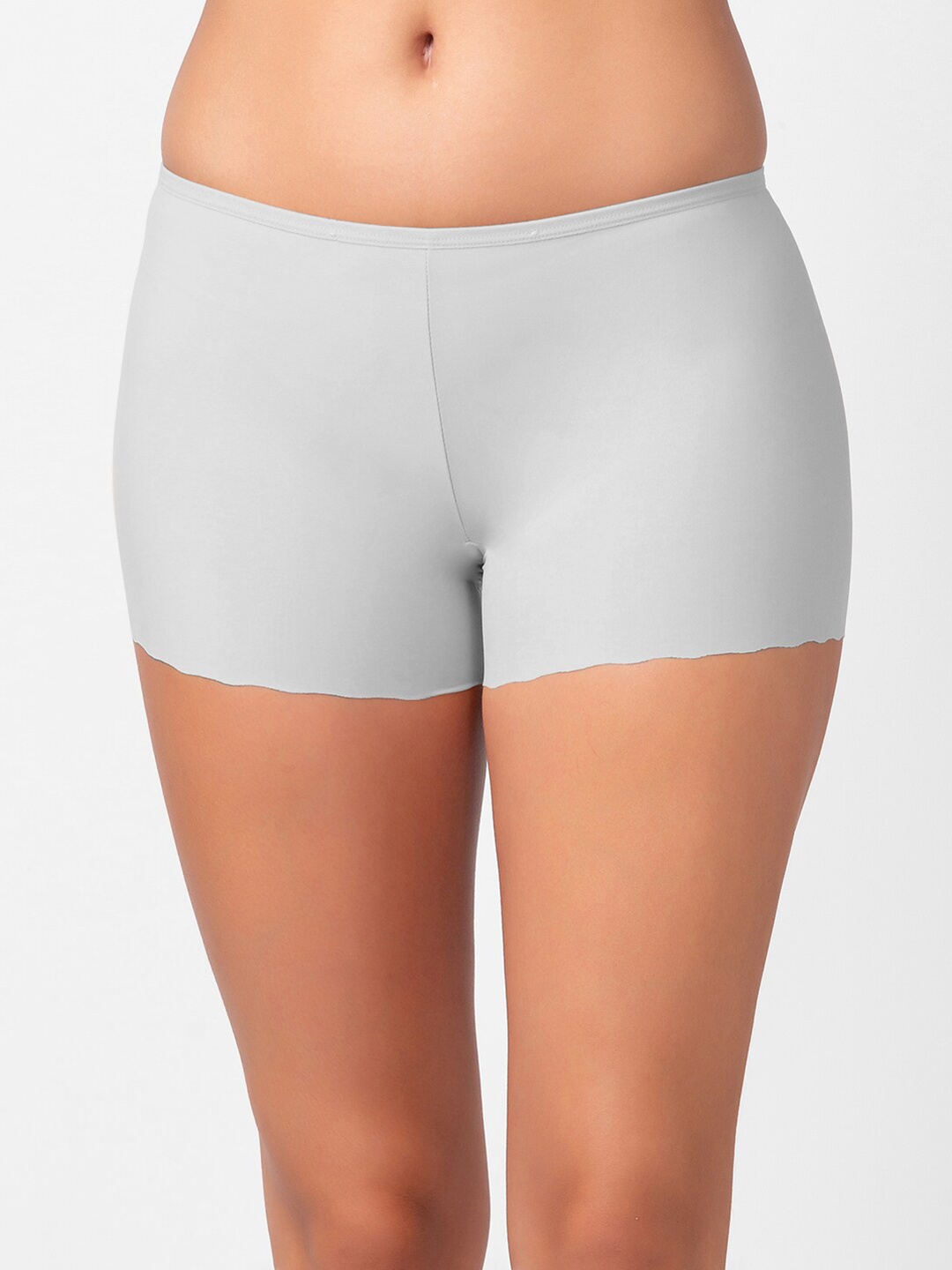 

FashionRack Women Seamless Boy Shorts Brief, Grey