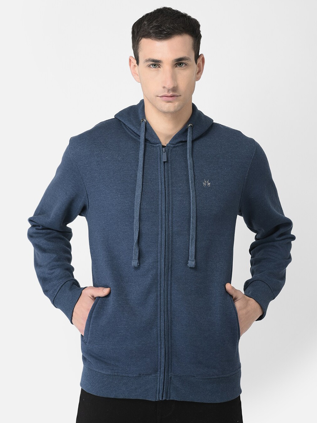 

Crimsoune Club Men Hooded Sweatshirt, Navy blue