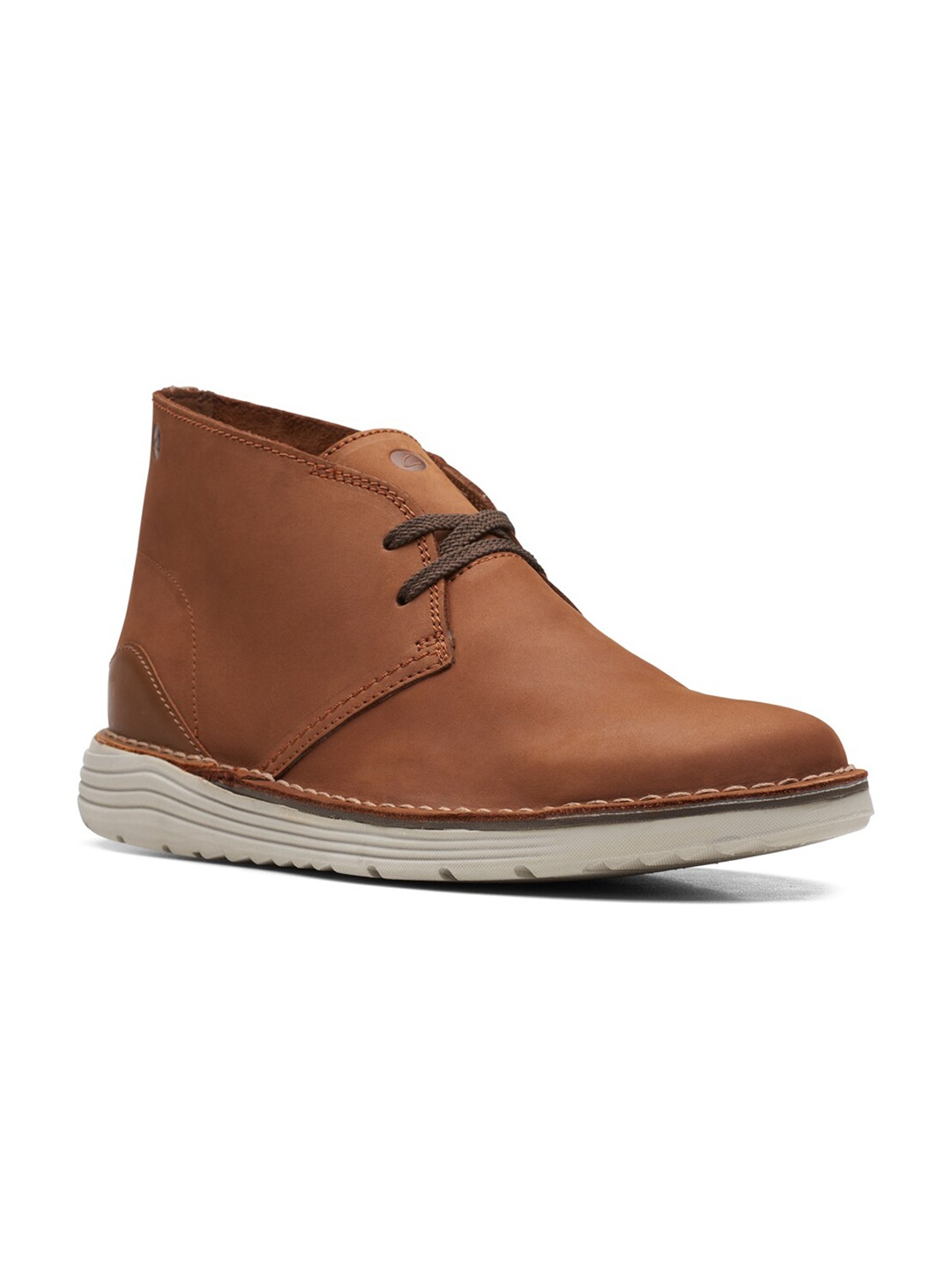 

Clarks Men Nubuck High-Top Lightweight Sneakers, Brown