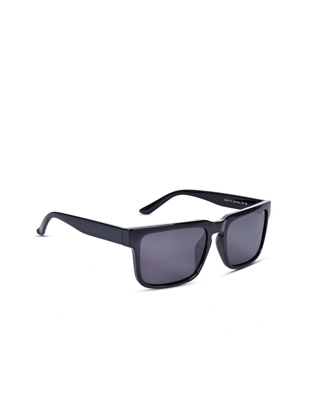 

Voyage Unisex Wayfarer Sunglasses with Polarised and UV Protected Lens, Black