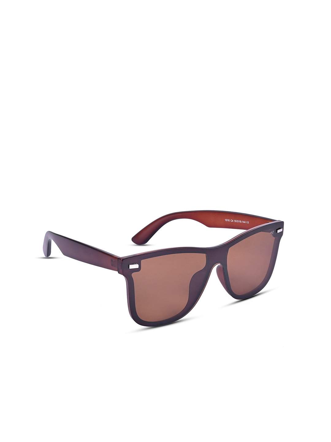 

Voyage Wayfarer Sunglasses with Polarised and UV Protected Lens 1016MG3978, Brown