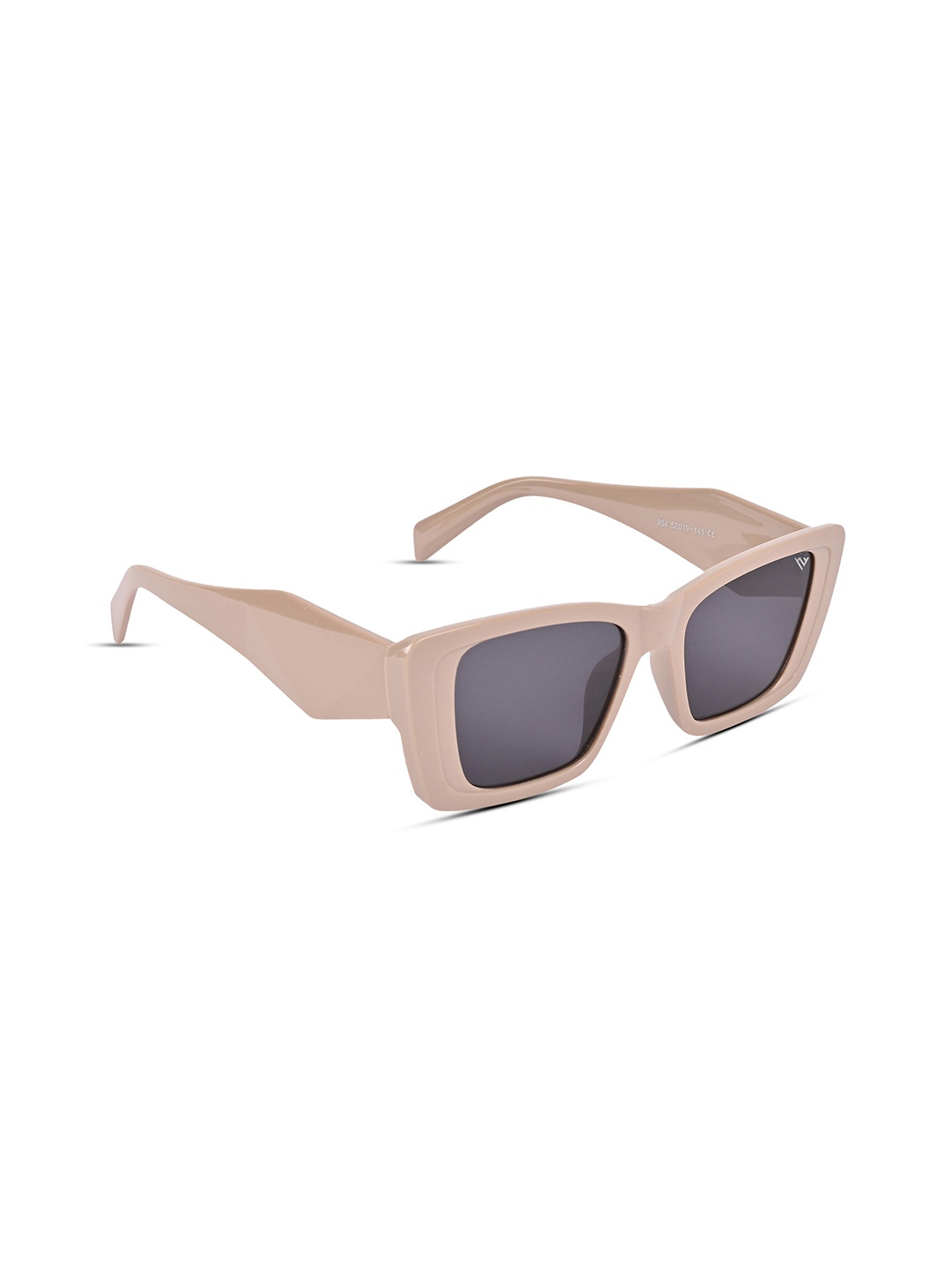

Voyage Unisex Wayfarer Sunglasses with UV Protected Lens, Black