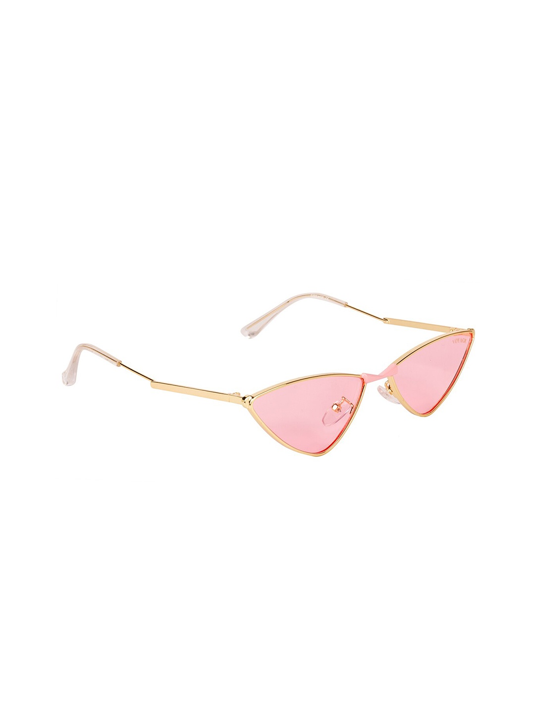 

Voyage Unisex Cateye Sunglasses with UV Protected Lens B80491MG3436ZZ, Pink