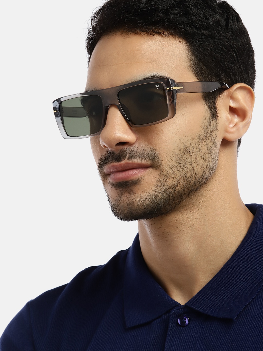 

Voyage Wayfarer Sunglasses with UV Protected Lens- 967MG3667ZZ, Grey