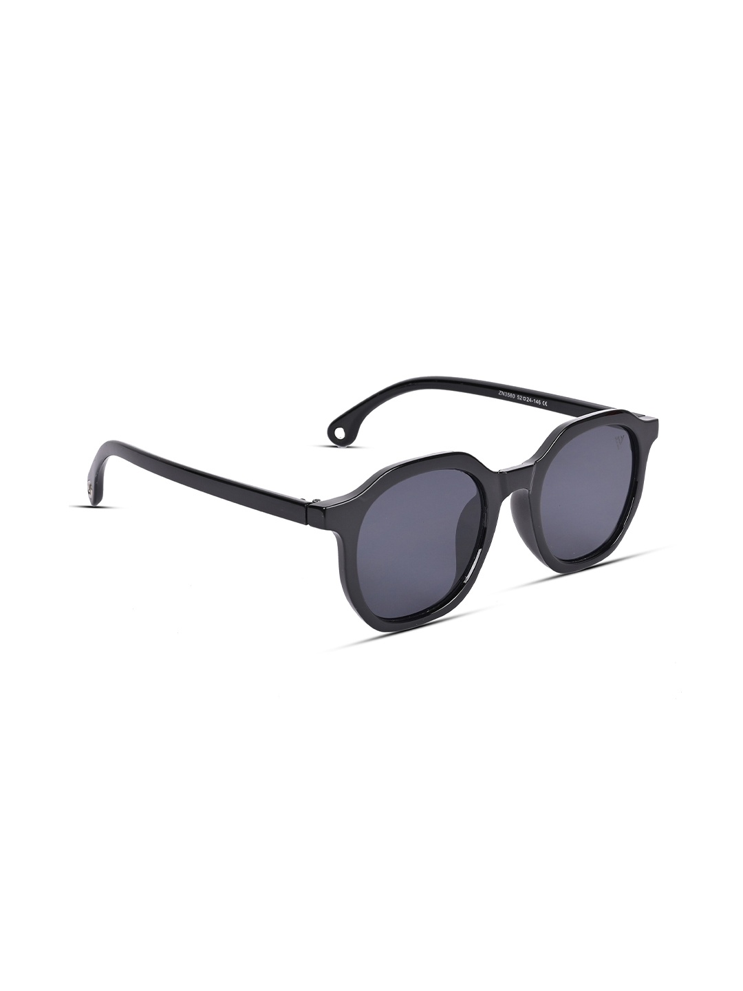 

Voyage Black Lens & Black Round Sunglasses with UV Protected Lens (3580MG3742)