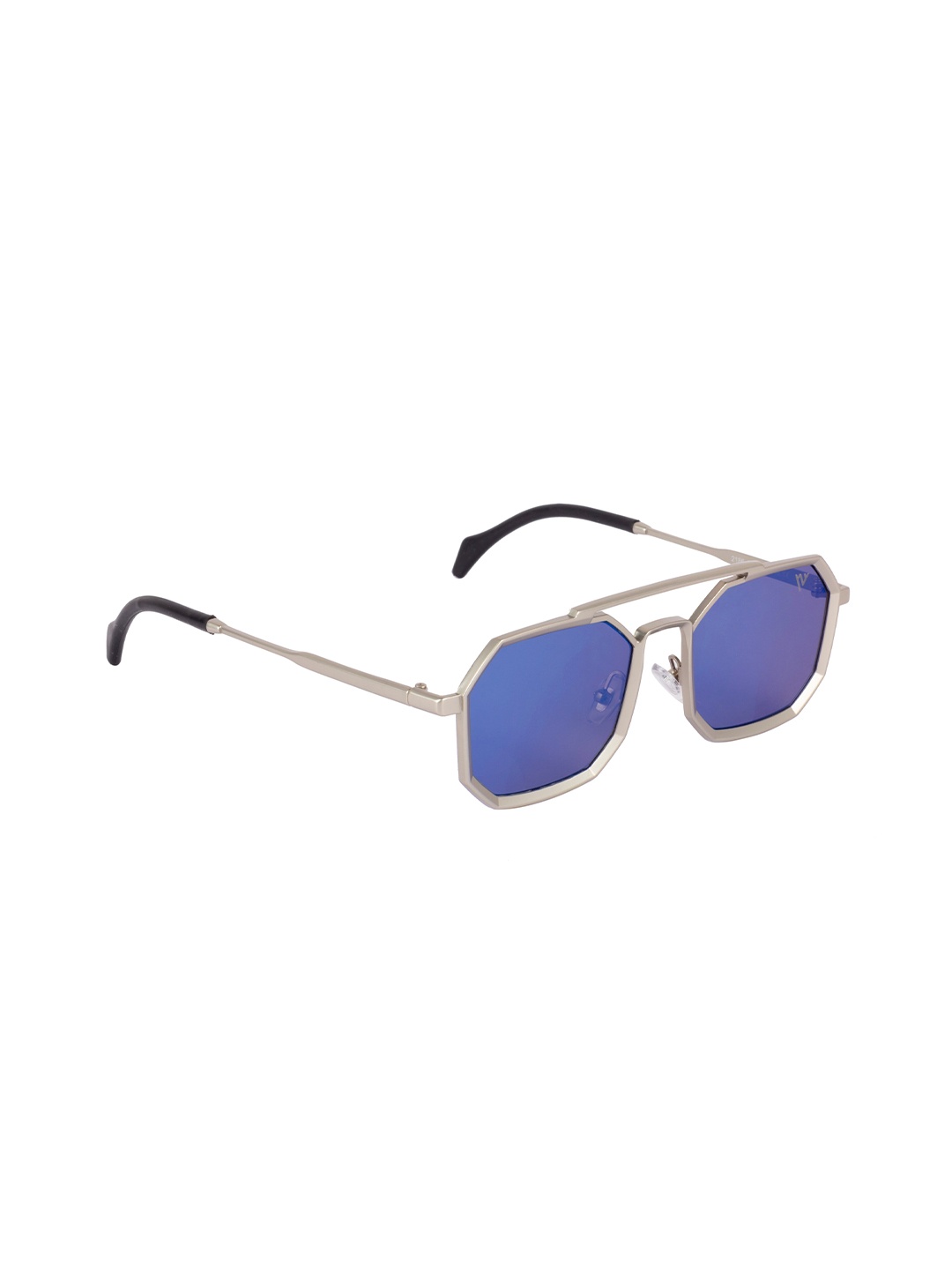 

Voyage Unisex Square Sunglasses with UV Protected Lens, Blue