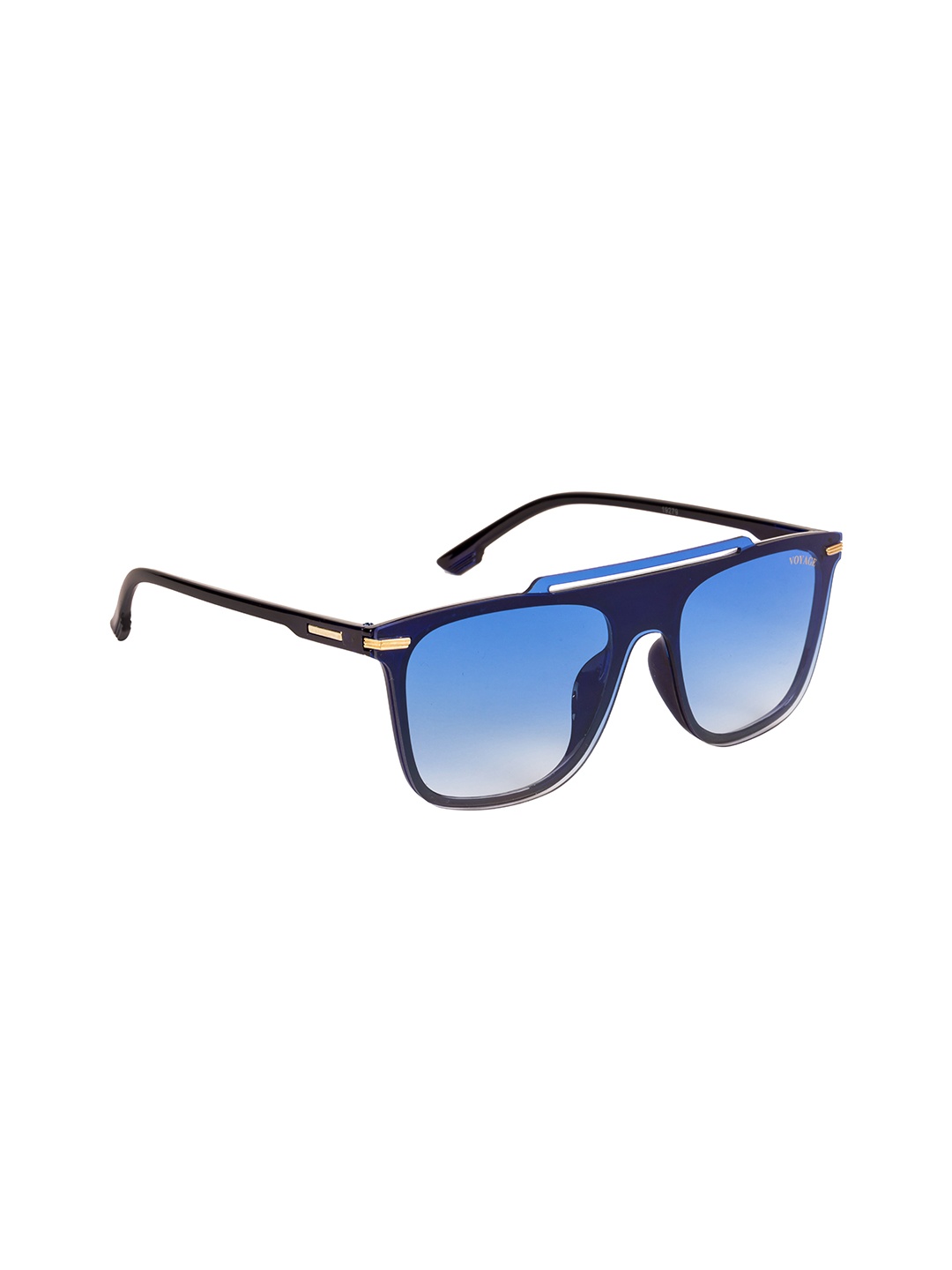 

Voyage Wayfarer Sunglasses with UV Protected Lens- 19279MG3281ZZ, Blue