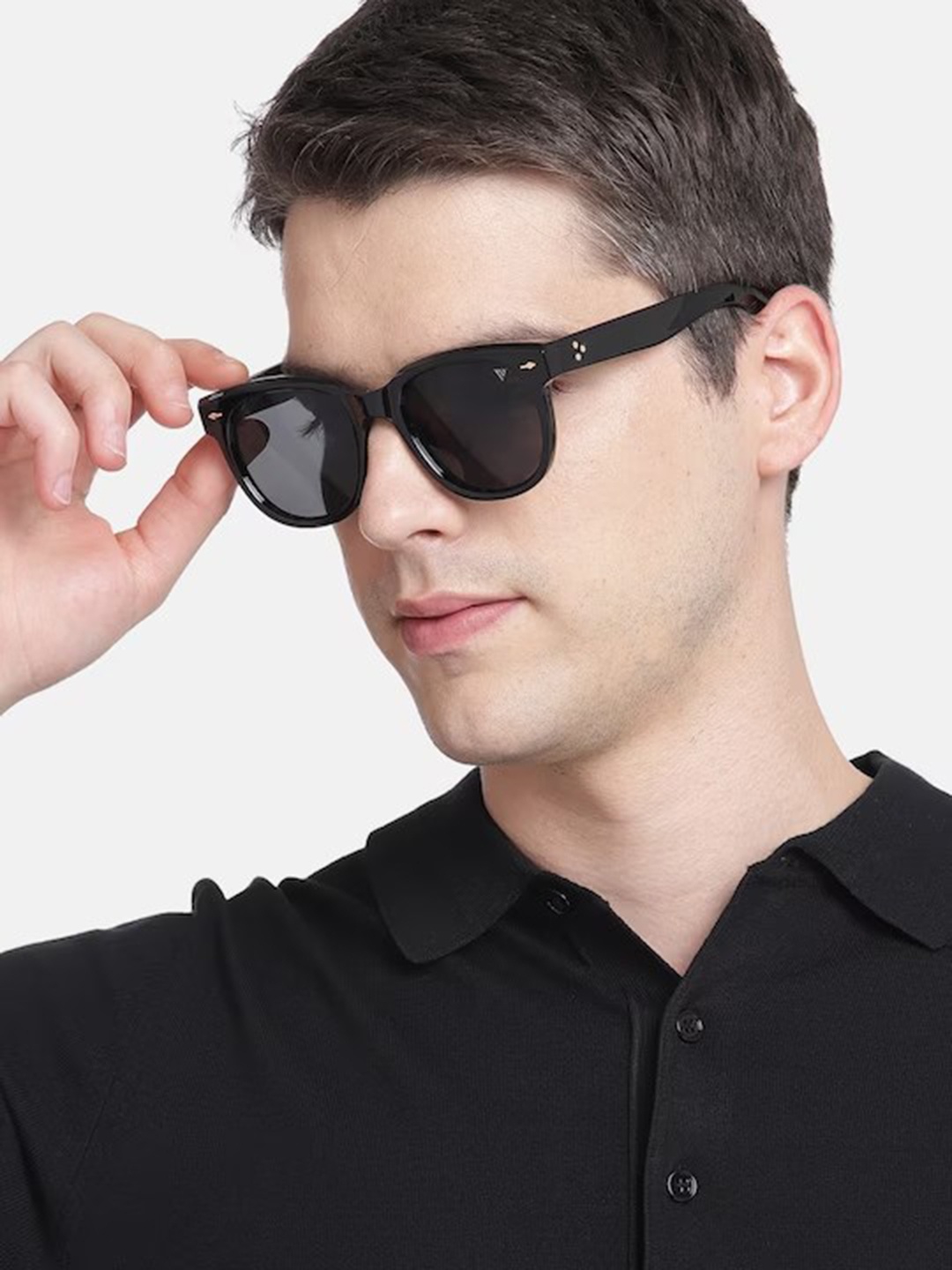 

Voyage Wayfarer Sunglasses With UV Protected Lens 65011MG3814ZZ, Black