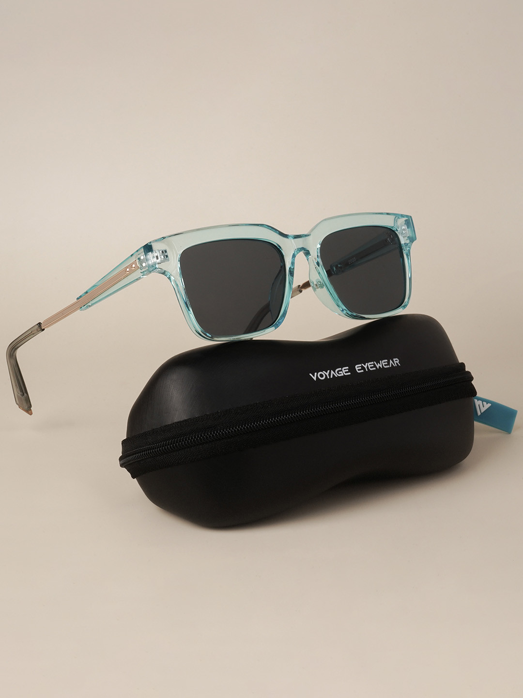 

Voyage Square Sunglasses with UV Protected Lens 2025MG3566ZZ, Black
