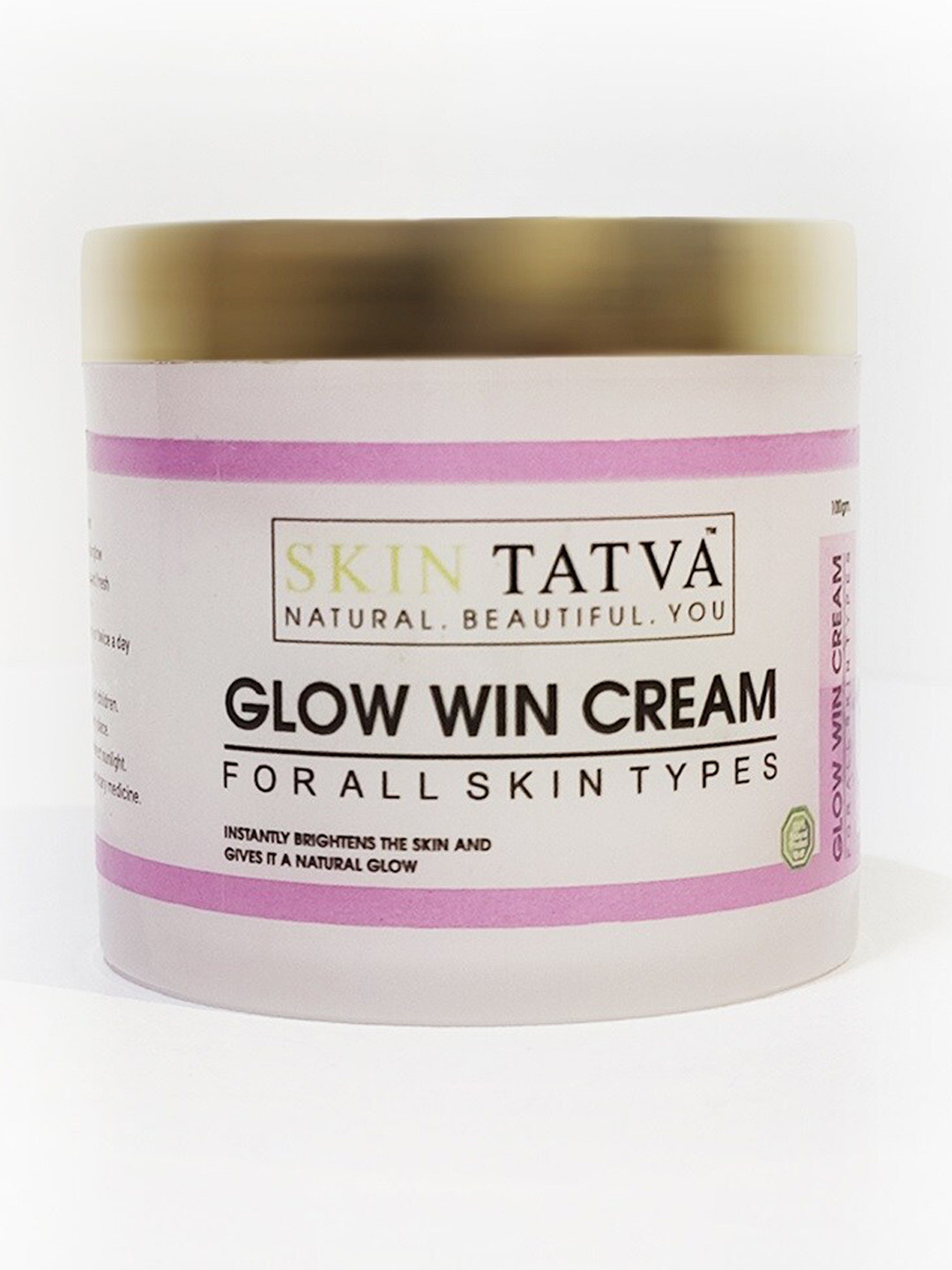 

Skin Tatva Glow Win Cream for All Skin Types - 100 g, White