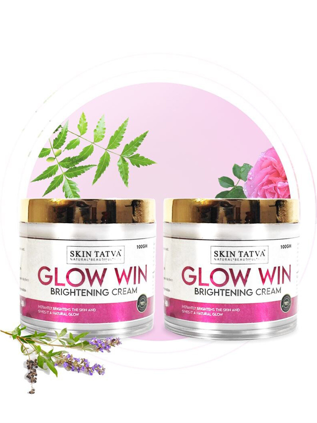 

Skin Tatva Set Of 2 Glow Win Cream 100 g Each, White