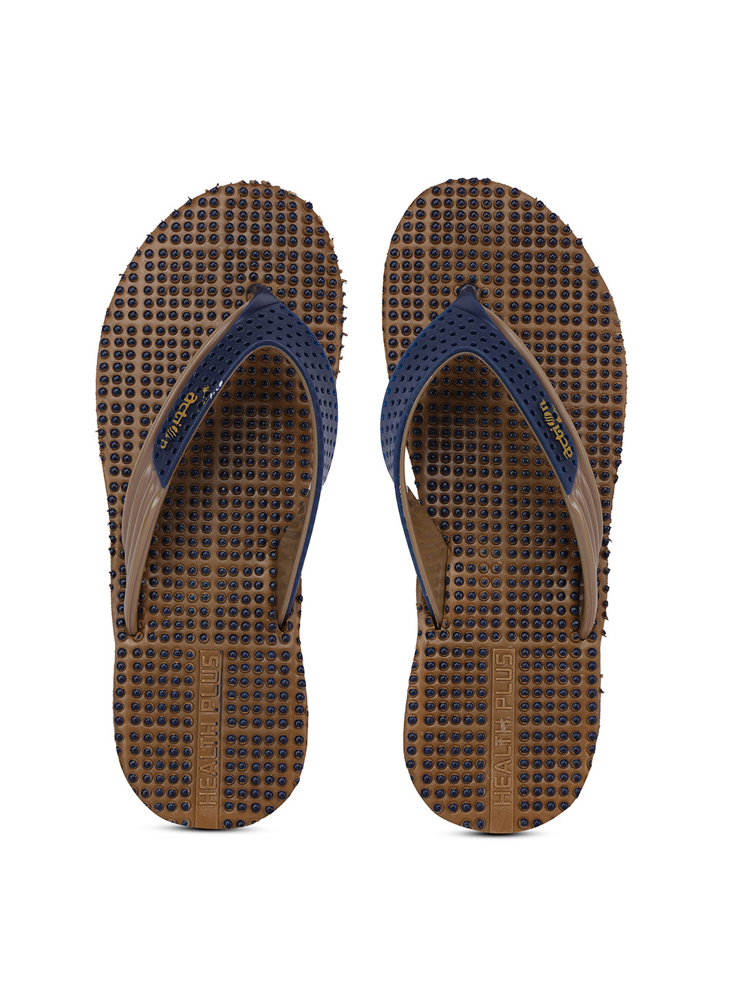 

Action Plus Women Rubber Thong Flip-Flops, Brown