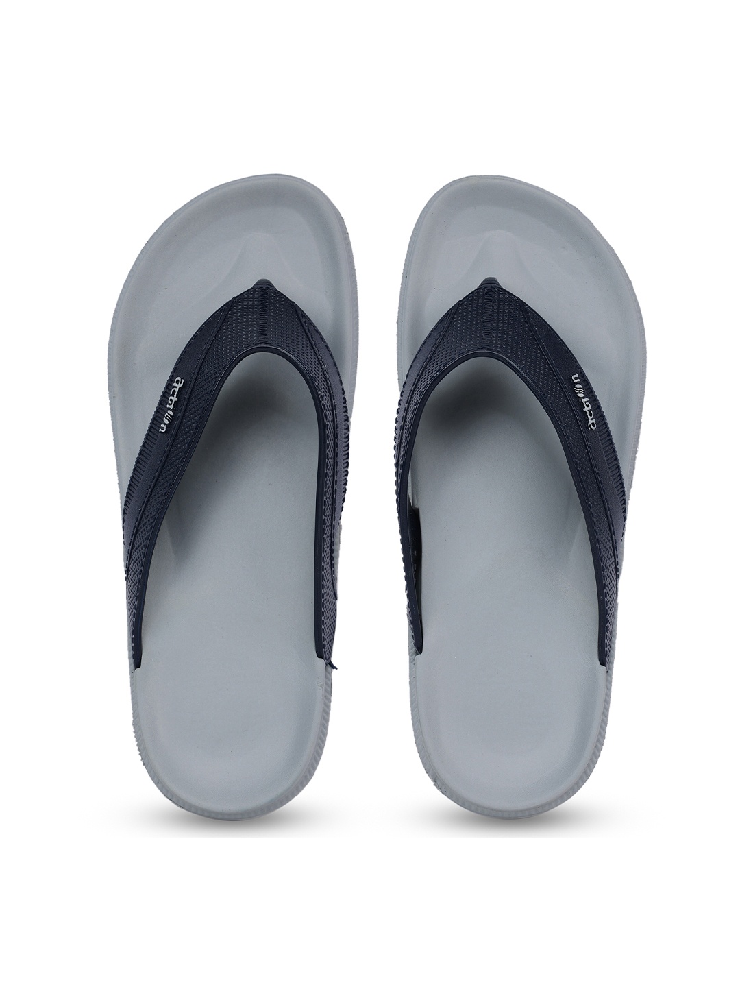 

Action Plus Men Rubber Thong Flip-Flops, Grey