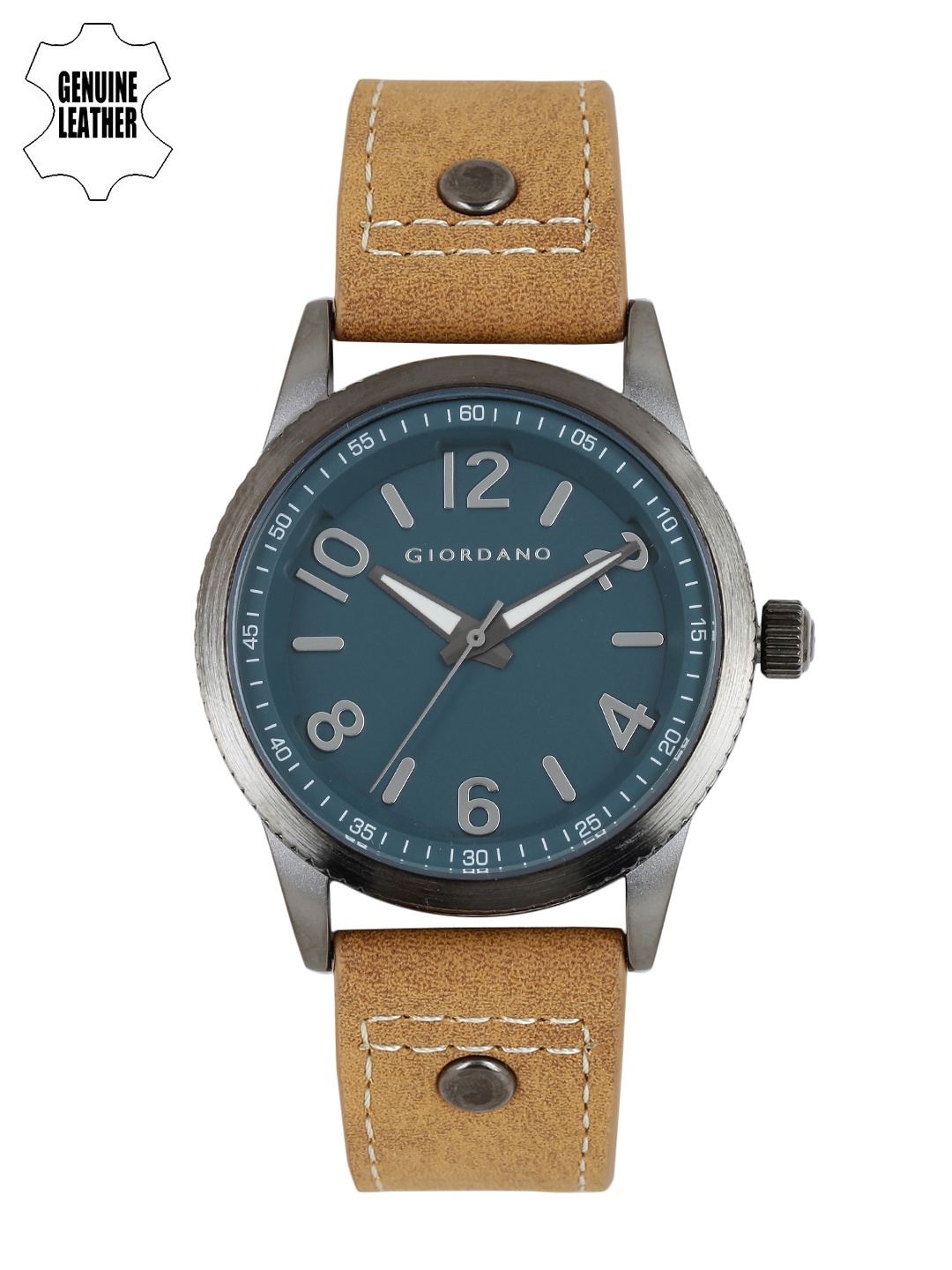 

GIORDANO Men Teal Analogue Watch A1053-09