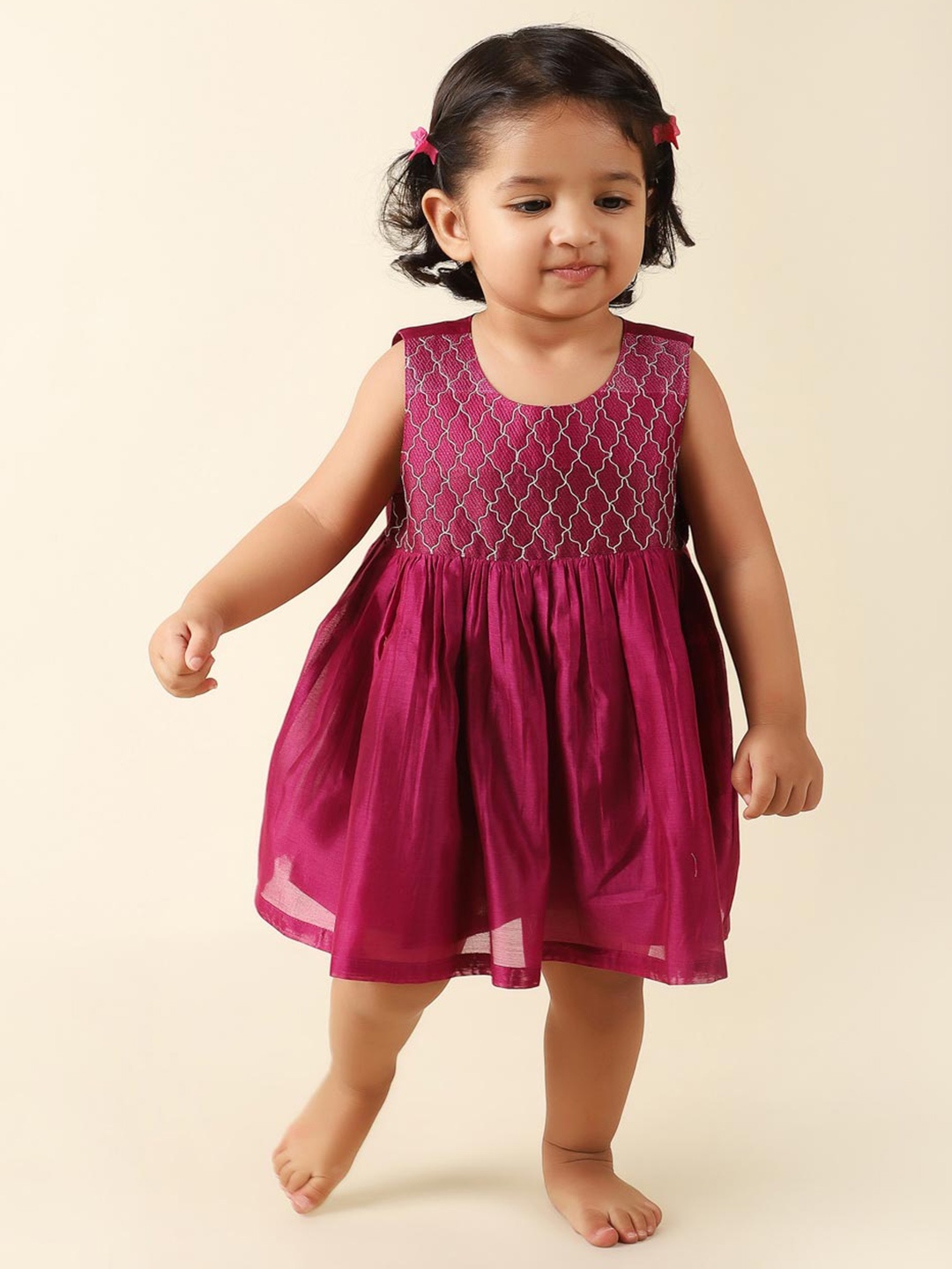 

Fabindia Purple Dress