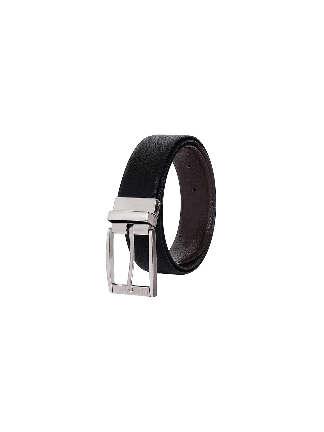 

KAEZRI Men Leather Reversible Formal Belt, Black