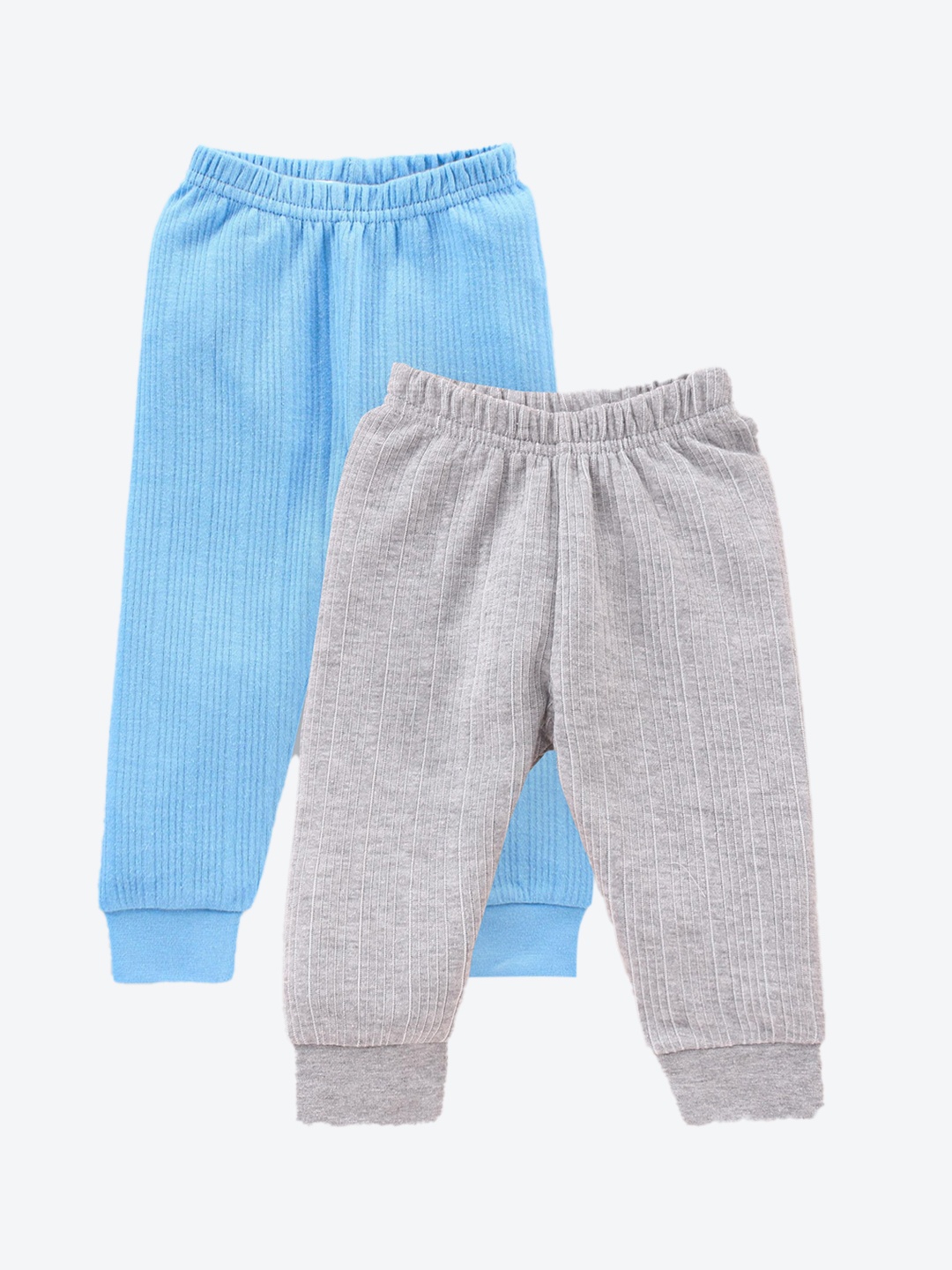 

Aerowarm Infants Kids Pack Of 2 Ribbed Thermal Bottoms, Blue