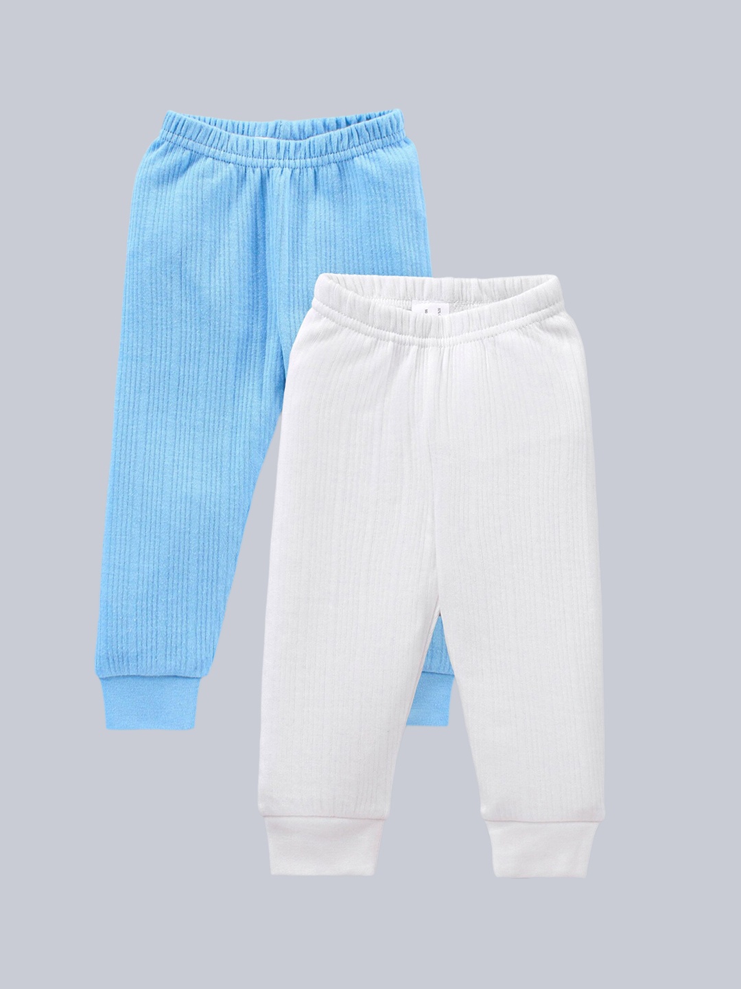 

Aerowarm Infants Kids Pack Of 2 Striped Thermal Bottoms, Blue