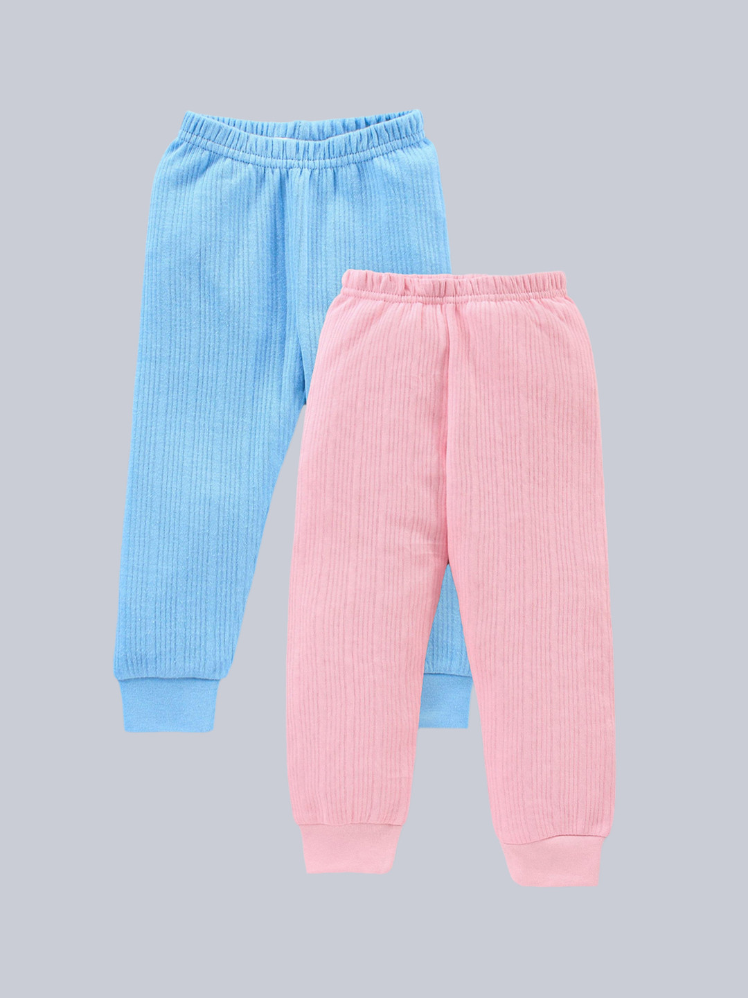 

Aerowarm Infants Kids Pack Of 2 Ribbed Thermal Bottoms, Blue