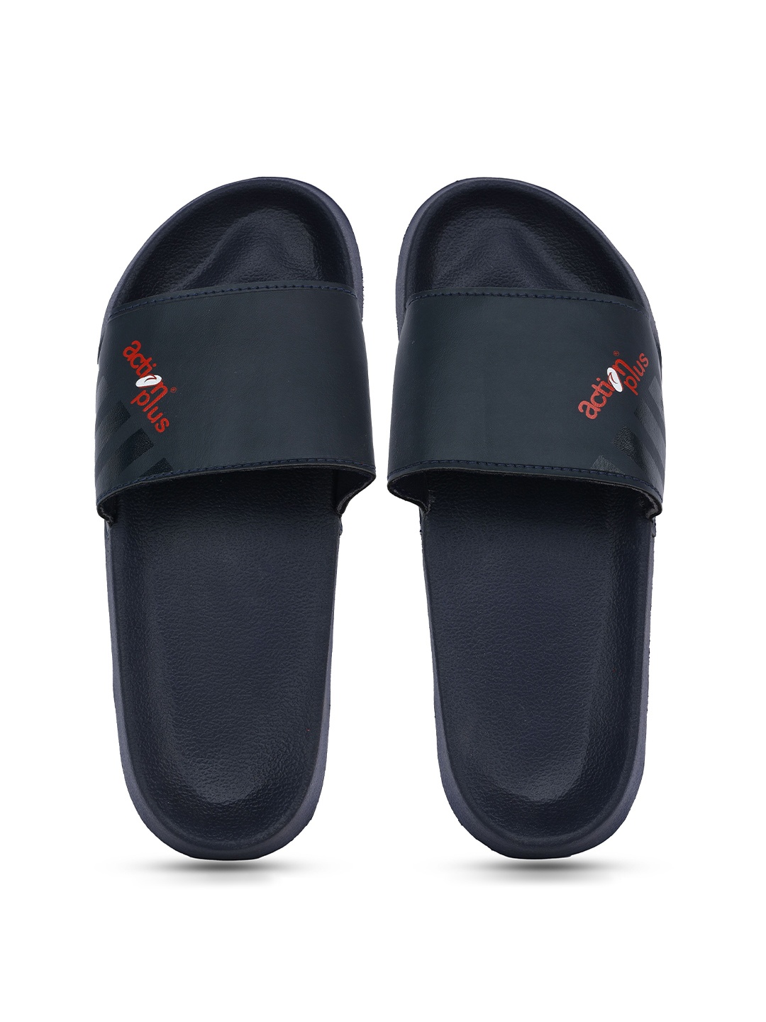 

Action EVA Flotter Men Printed Sliders, Navy blue