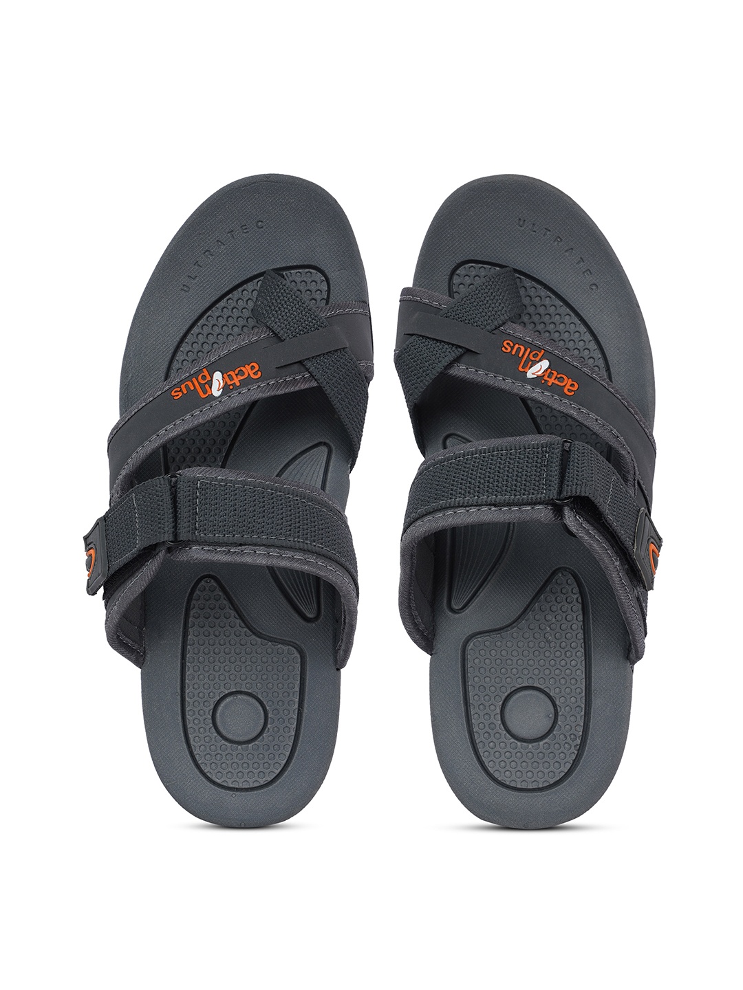 

Action EVA Flotter Men Velcro Comfort Sandals, Grey