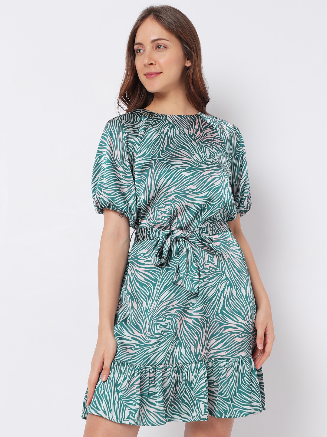 

Vero Moda Boat Neck Sheath Dress, Green