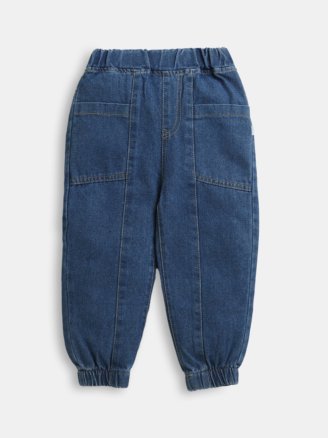 

Hopscotch Boys Comfort Jogger Jeans, Blue