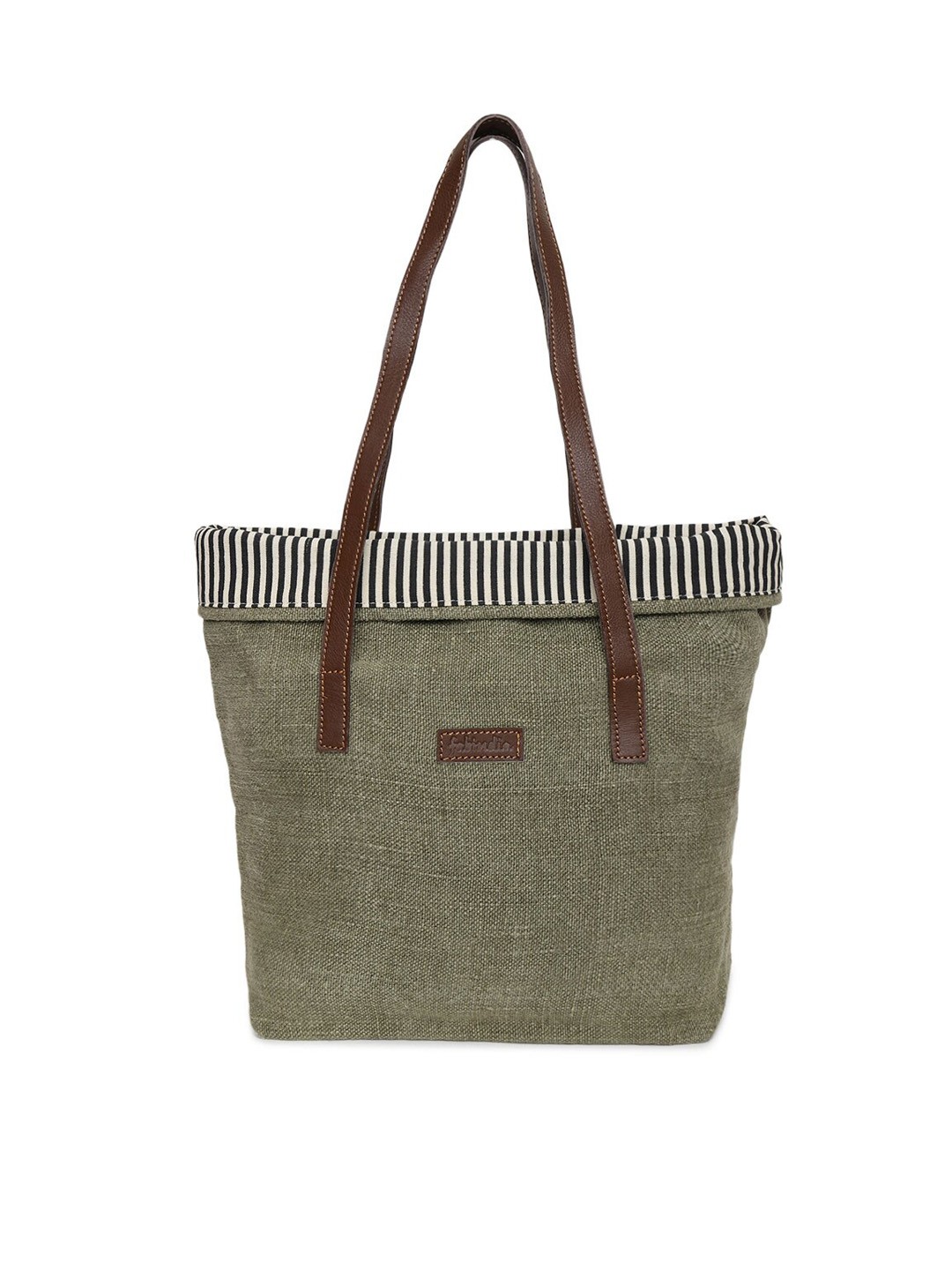 

Fabindia Oversized Shopper Tote Bag, Olive
