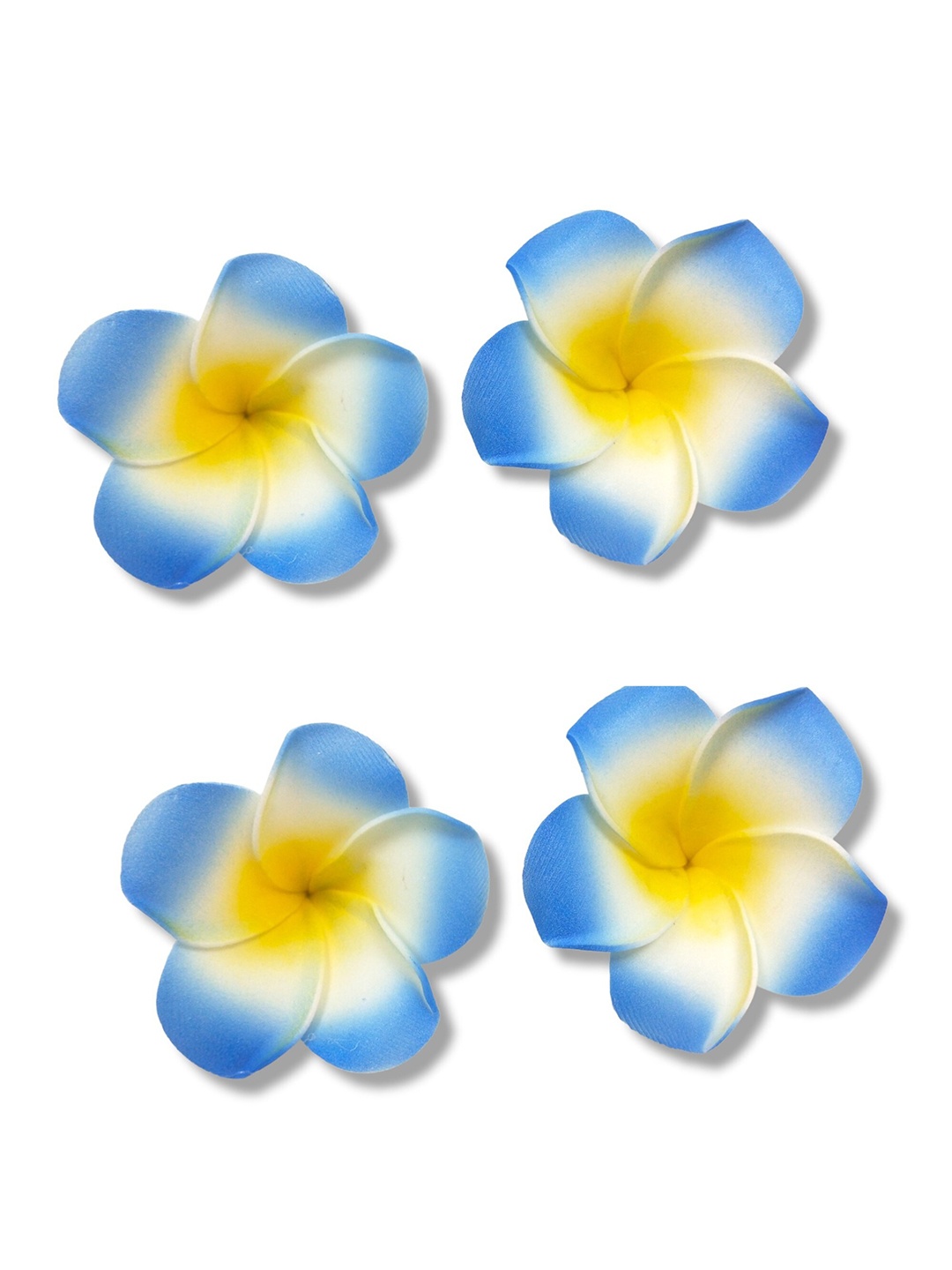 

LYF5STAR Women Set of 4 Floral U Pins, Blue