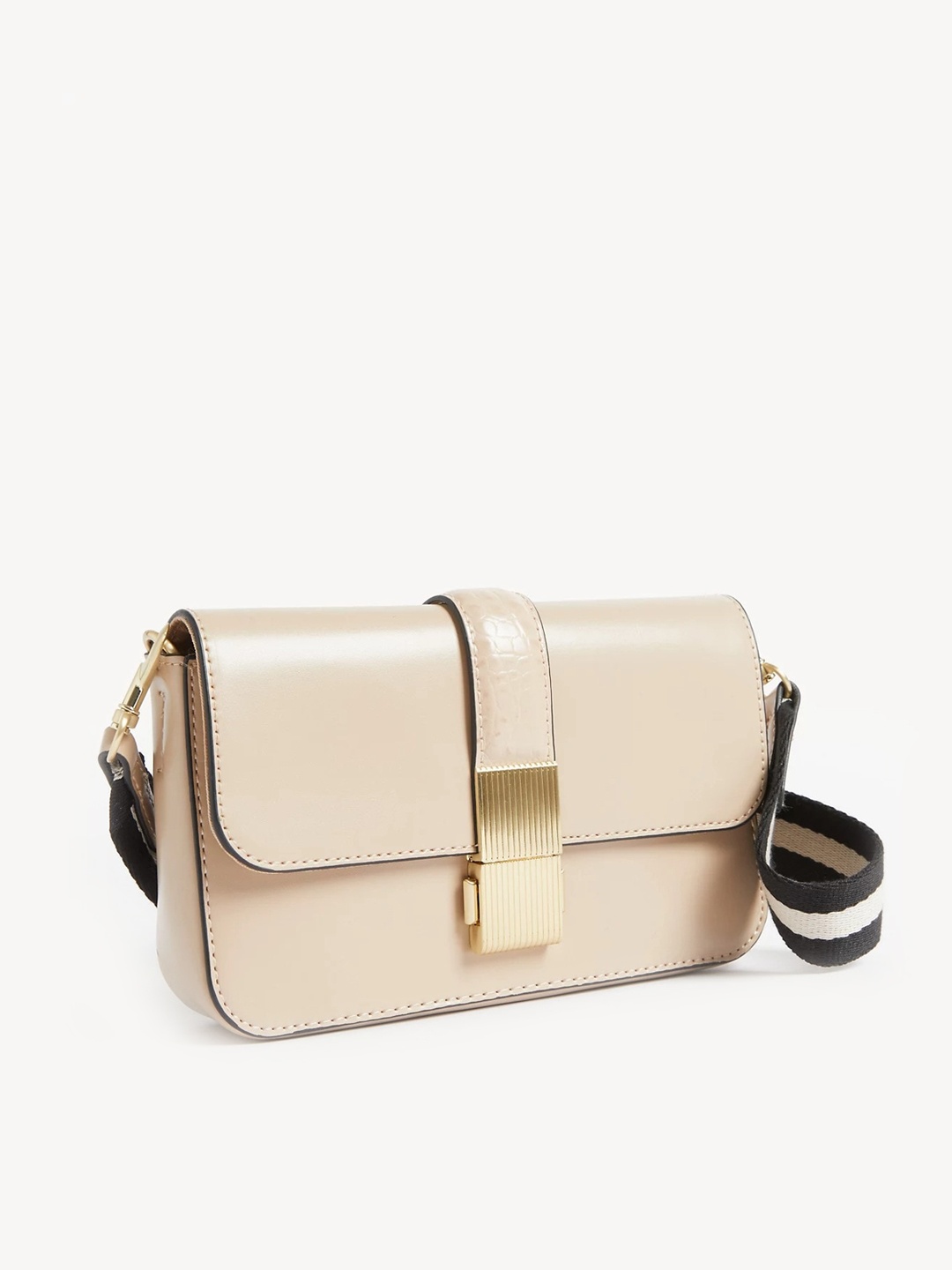 

Marks & Spencer Structured Sling Bag, Beige