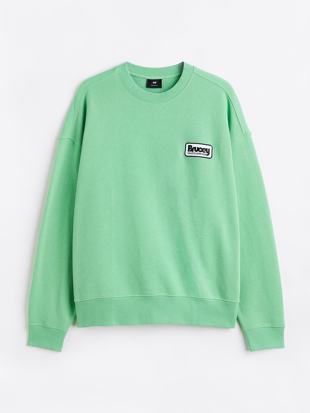 

H&M Men Relaxed Fit Sweatshirt, Green