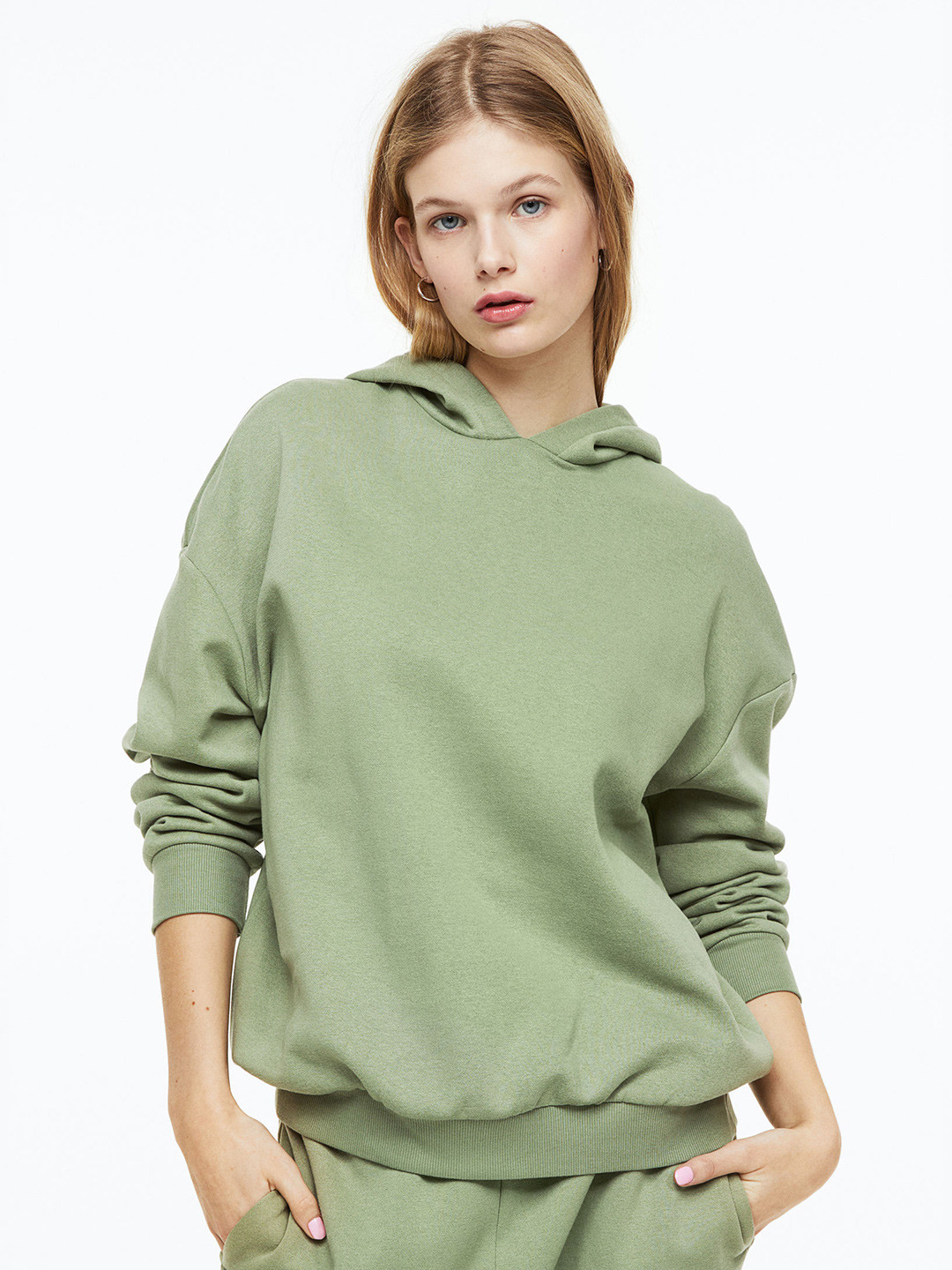 

H&M Women Hoodie, Green
