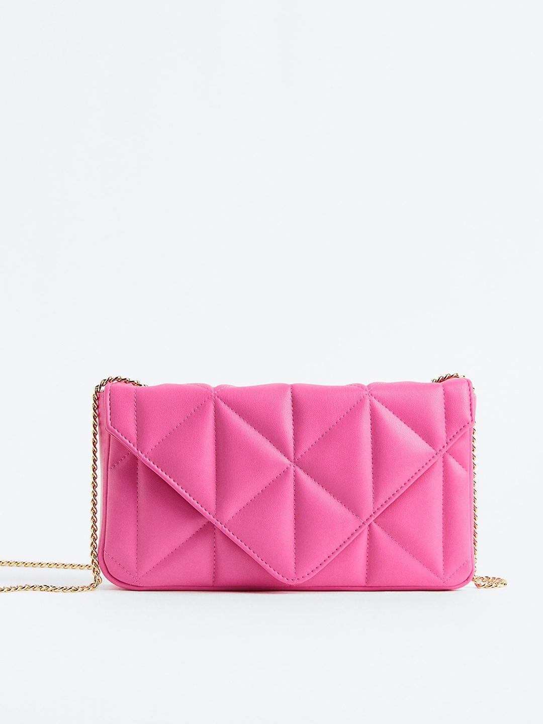 

H&M Quilted Shoulder Bag, Pink