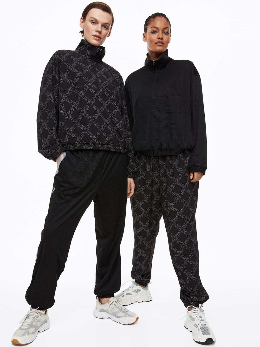 

H&M Women DryMove Track Pants, Black