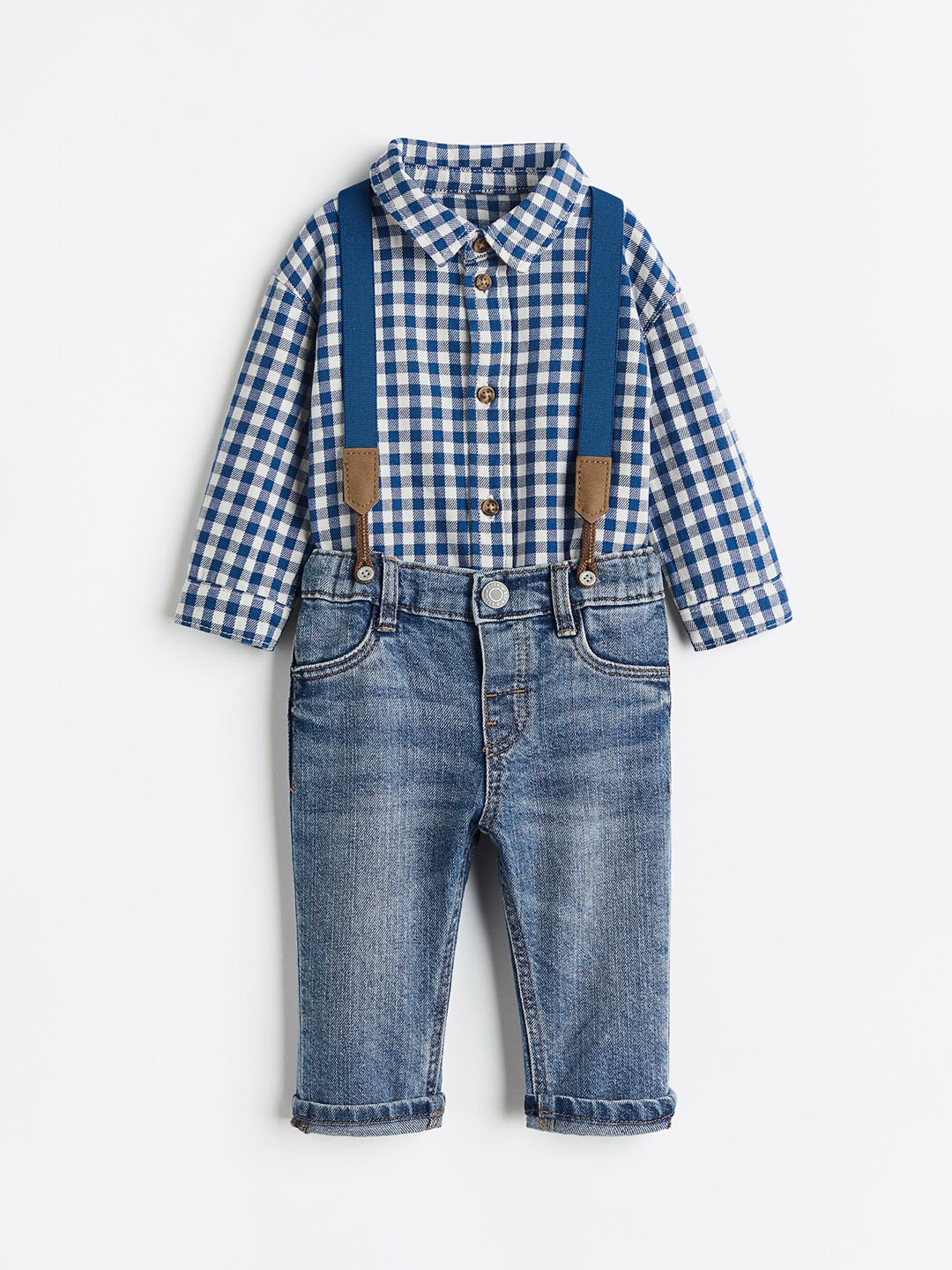 

H&M Boys 3-Piece Set, Blue