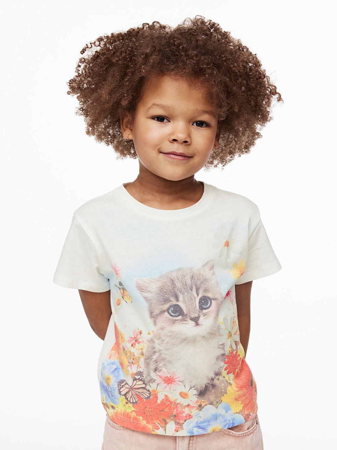 

H&M Girls Top, White