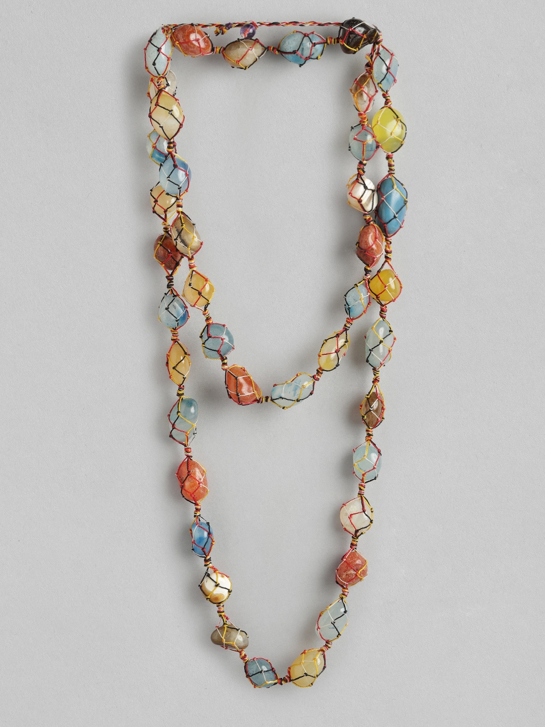 

Rang Gali Citrine Stone Necklace, Multi